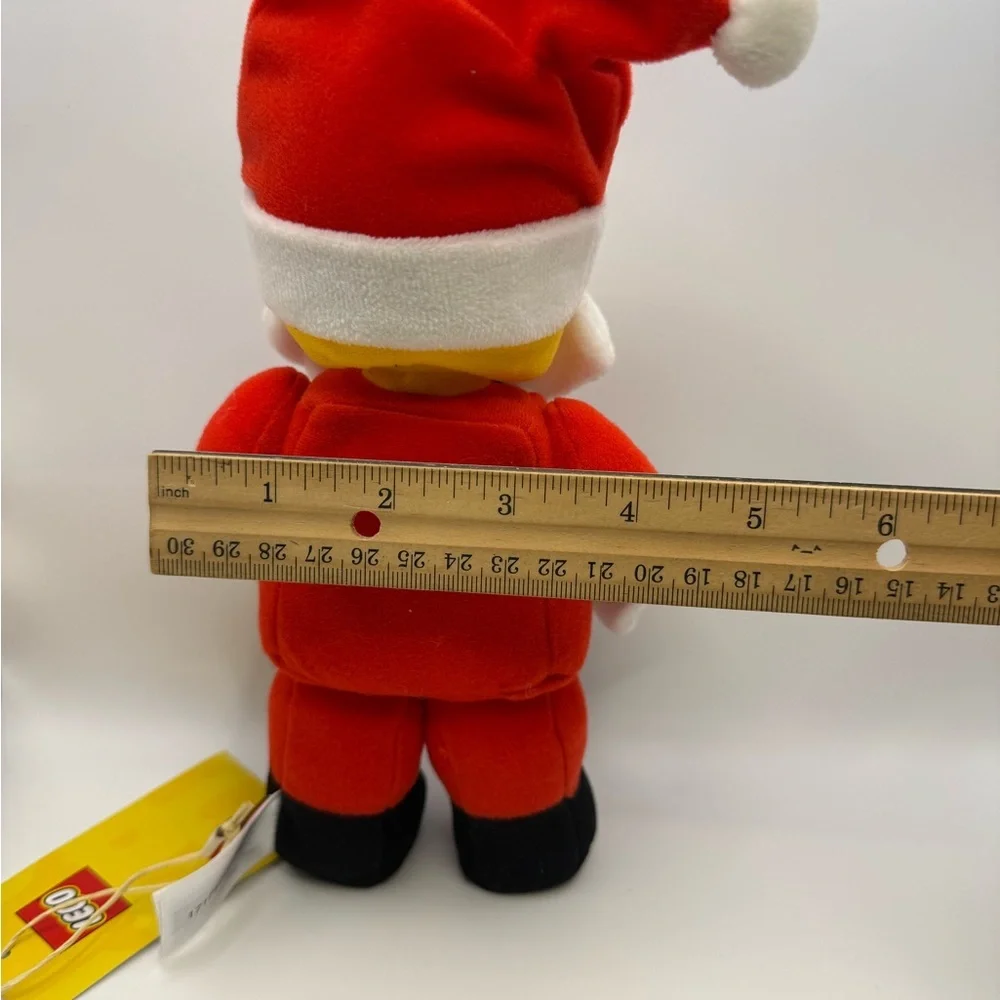 Lego Christmas Santa 10” Plush Mini Fig Stuffed Manhattan Toy